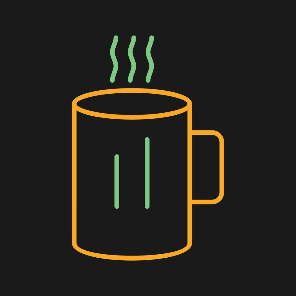 icono de vector de café caliente