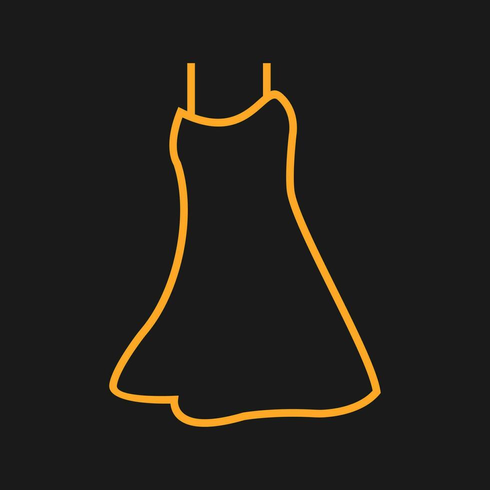 Night Dress Vector Icon