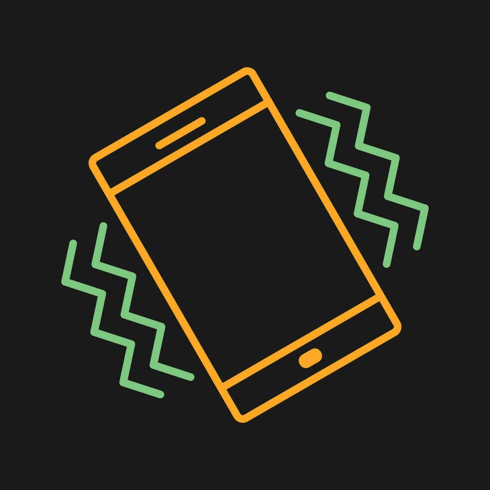 Vibration mode Vector Icon