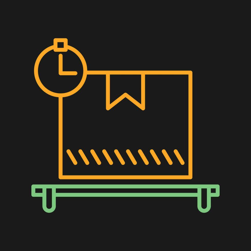 Package Pending Vector Icon