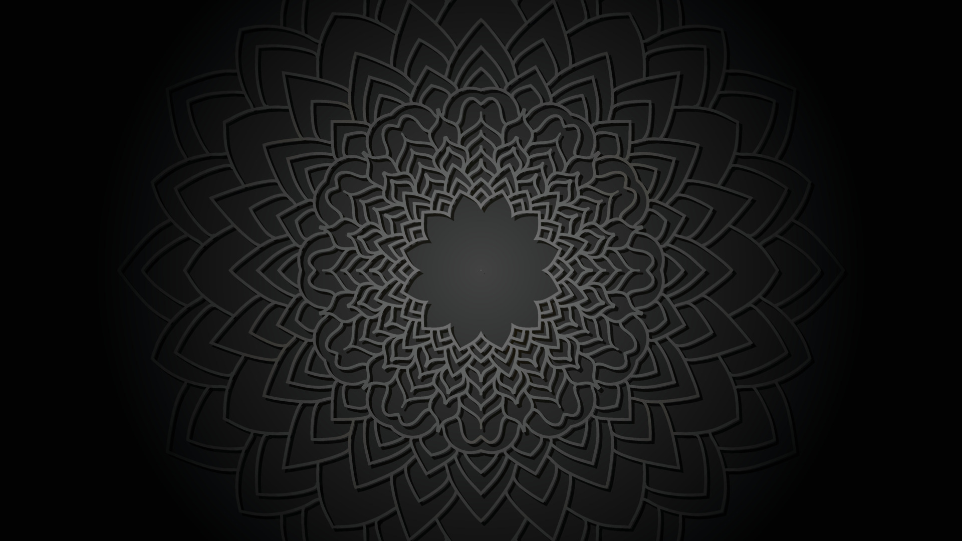 Black and White Mandala Background 24027778 Vector Art at Vecteezy