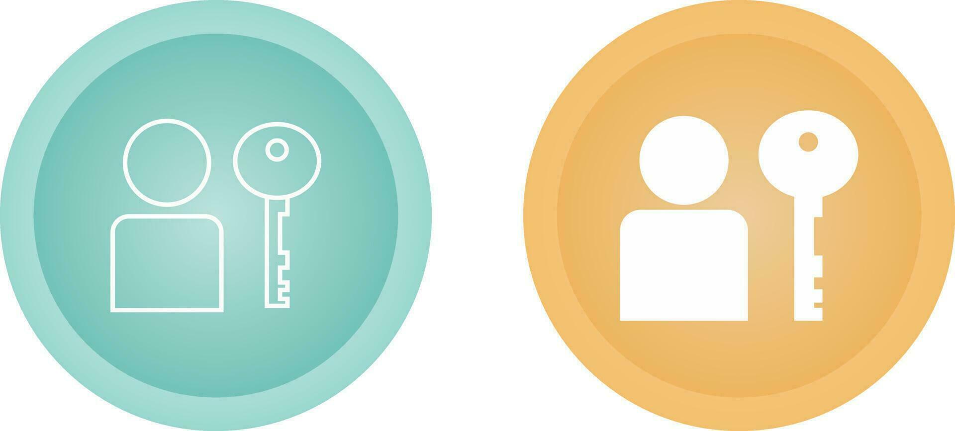 User Authentication Vector Icon