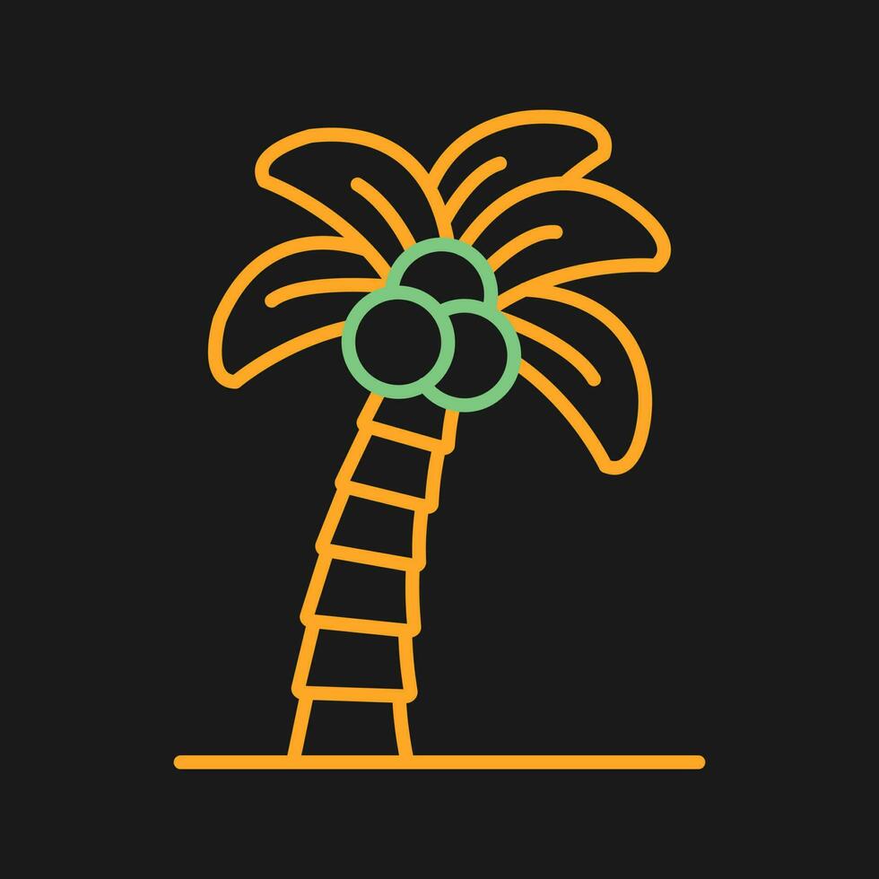 Palm Tree Vector Icon