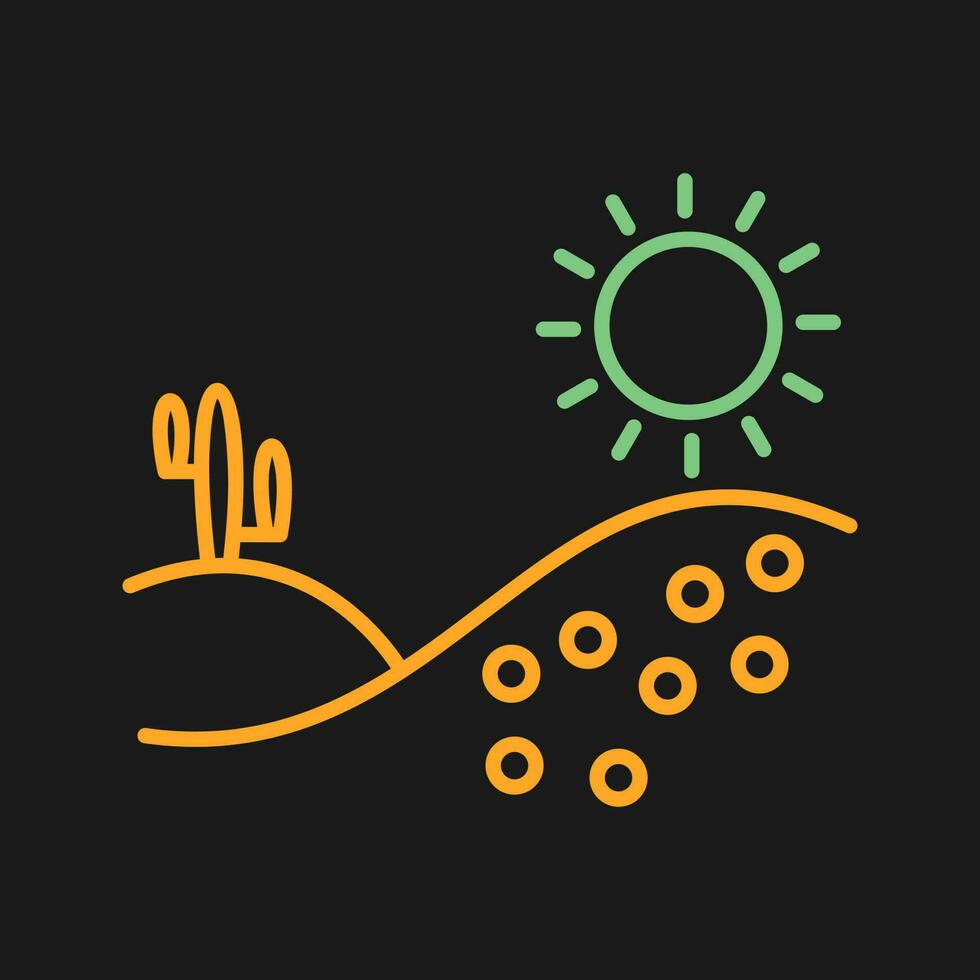 Desert Vector Icon