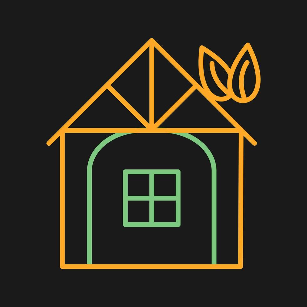 Eco friendly House Vector Icon