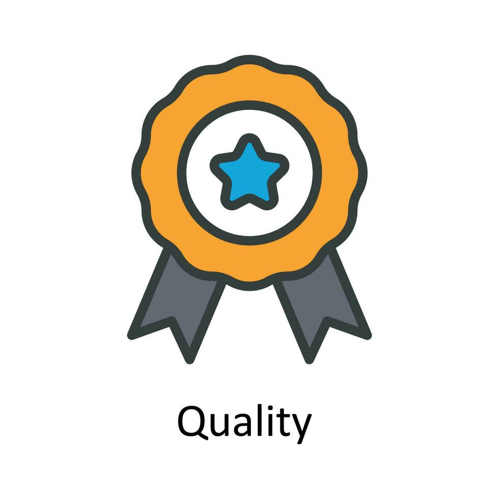 Quality  vector Fill outline Icon Design illustration. Time Management Symbol on White background EPS 10 File