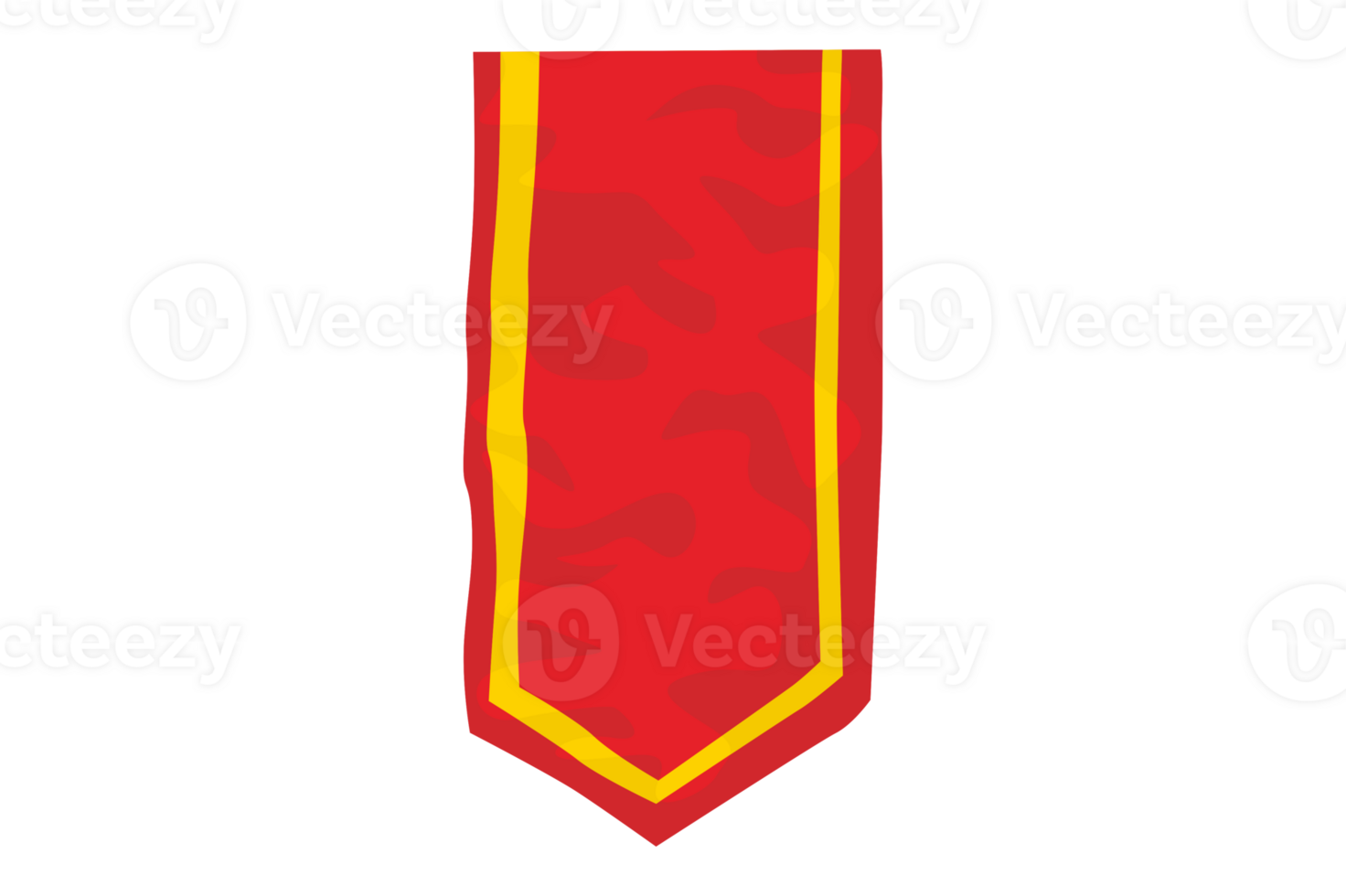 Red Hanging Flag With Transparent Background png
