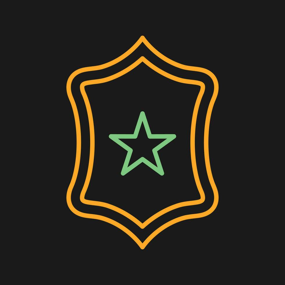 icono de vector de insignia