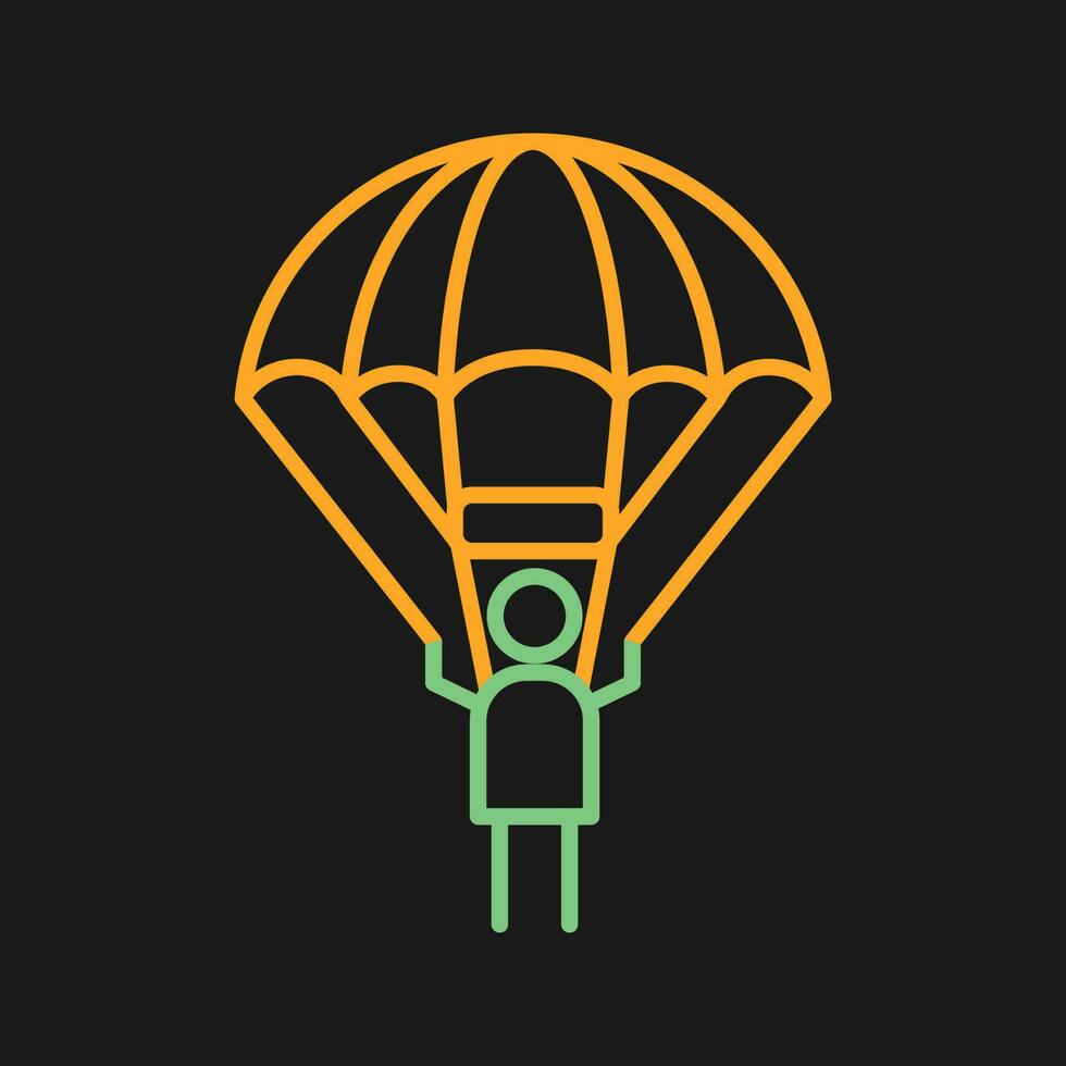 Parachuter Vector Icon