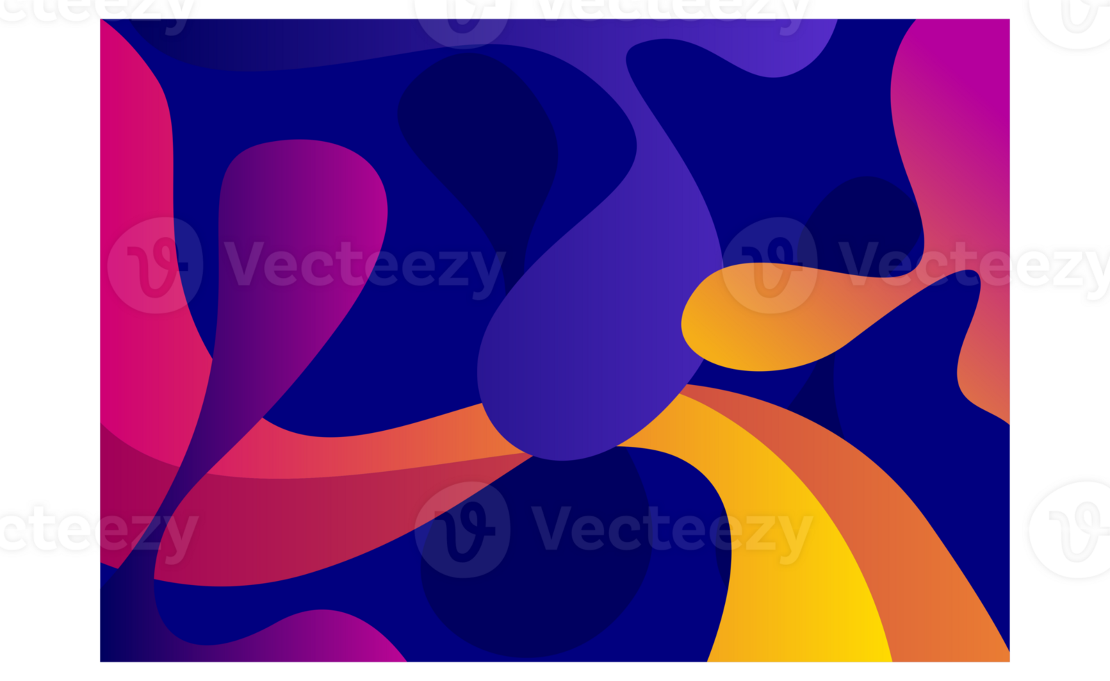 Abstract Squirt and Splash Gradient Fluid Background png
