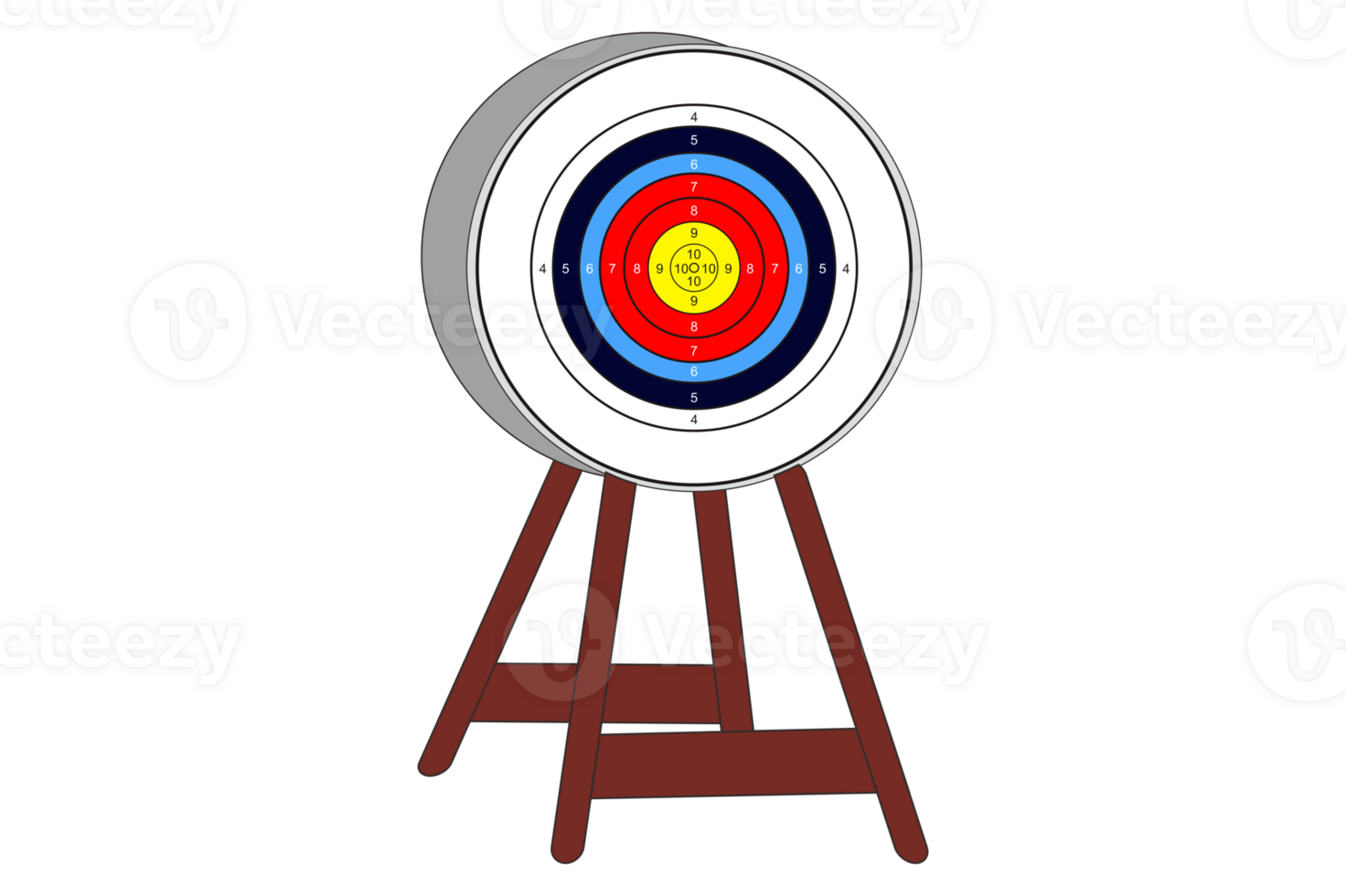 Archery Targets With Transparent Bckground 24029642 PNG