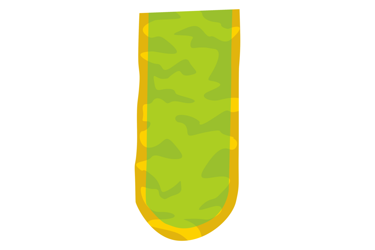 Green Hanging Flag With Transparent Background png