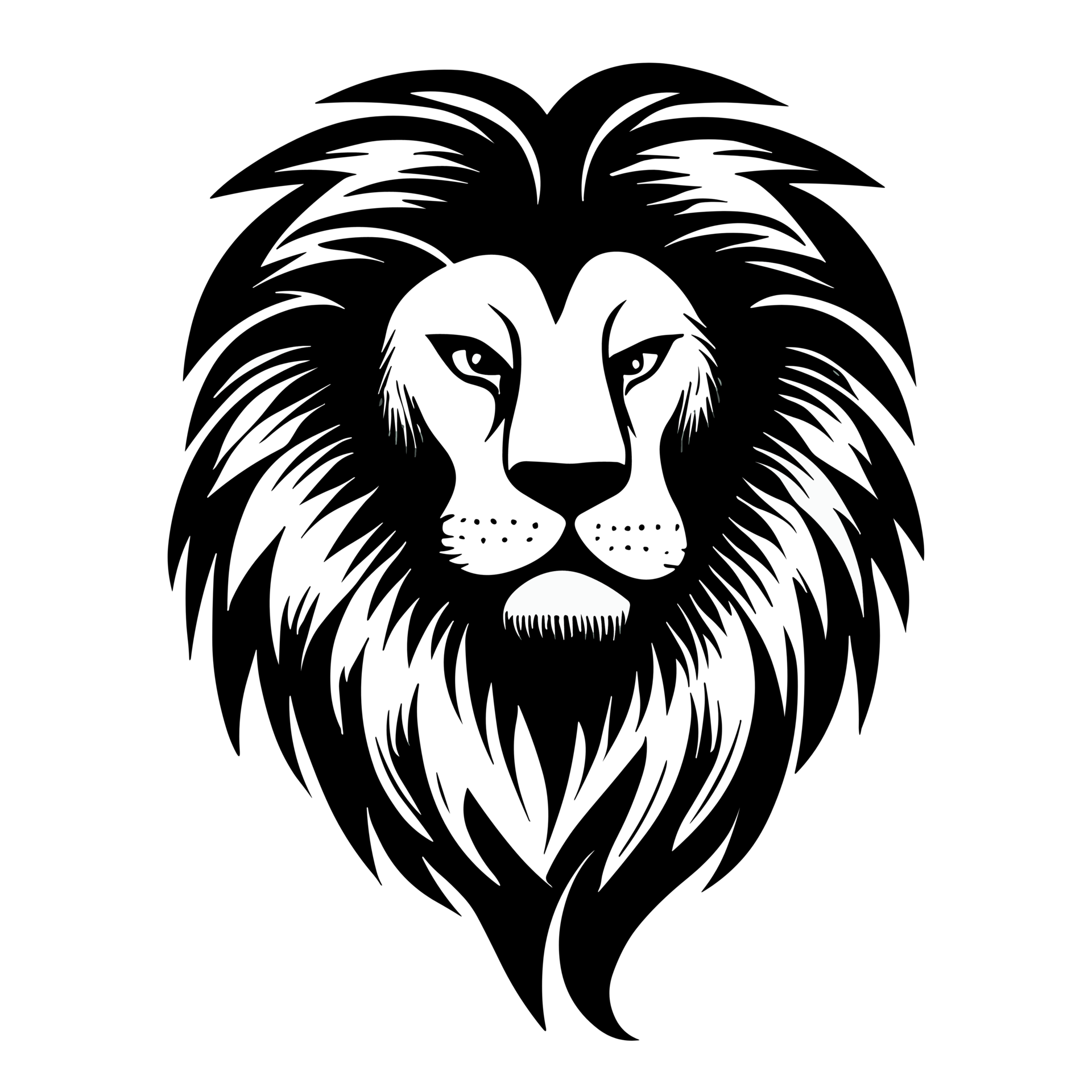 Discover 84+ lion black and white logo super hot - ceg.edu.vn
