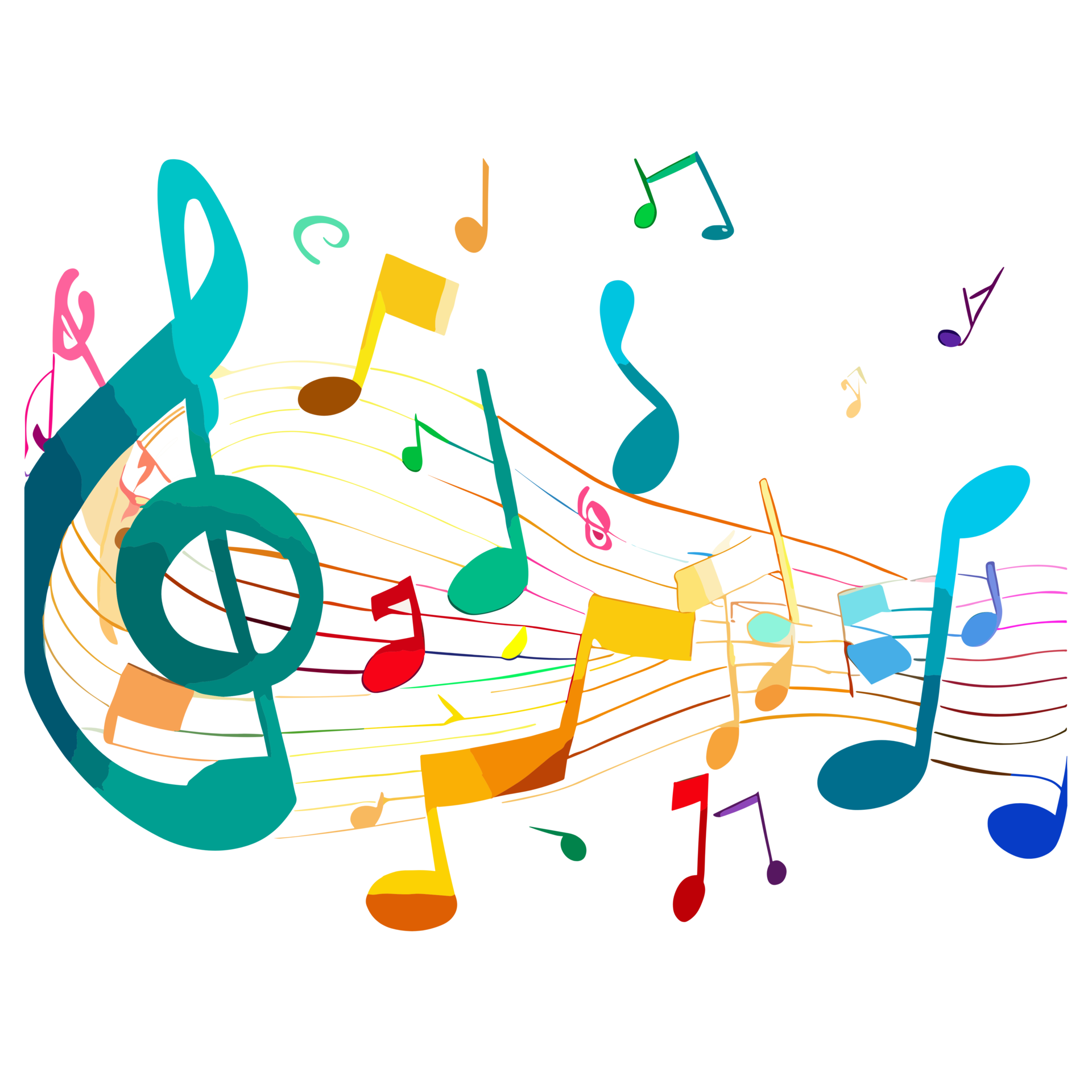 Music notes icon clipart transparent background 24029730 PNG
