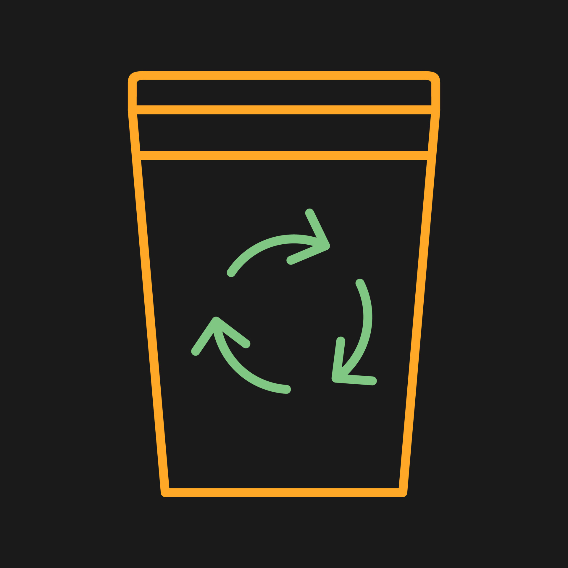 Recycle Bin Vector Icon 24029858 Vector Art At Vecteezy Recycle Bin Vector Icon 24029858 Vector Art At Vecteezy