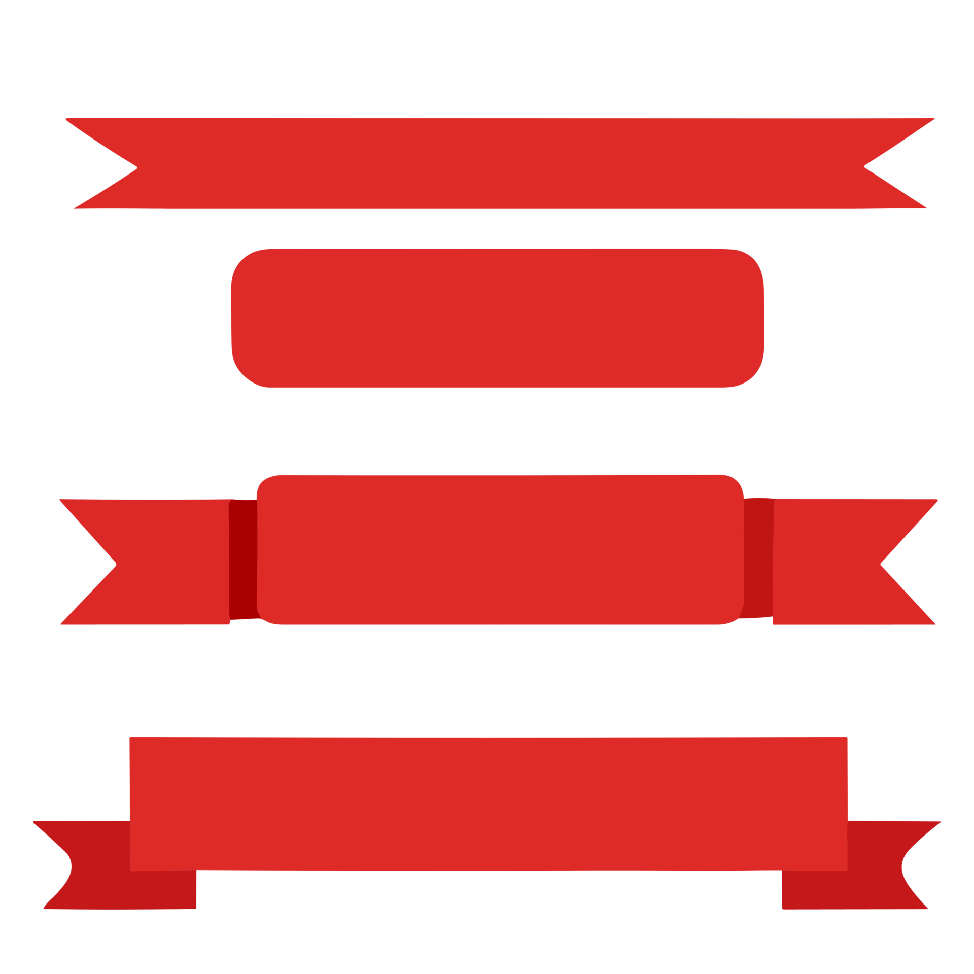 Red ribbon clipart transparent background 24029963 PNG