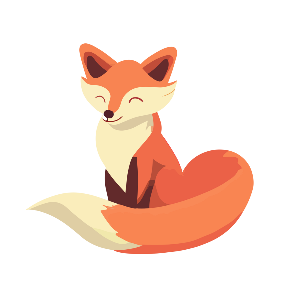 Fox icon clipart transparent background png