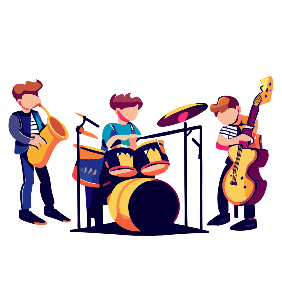 Music band Clipart transparent background png