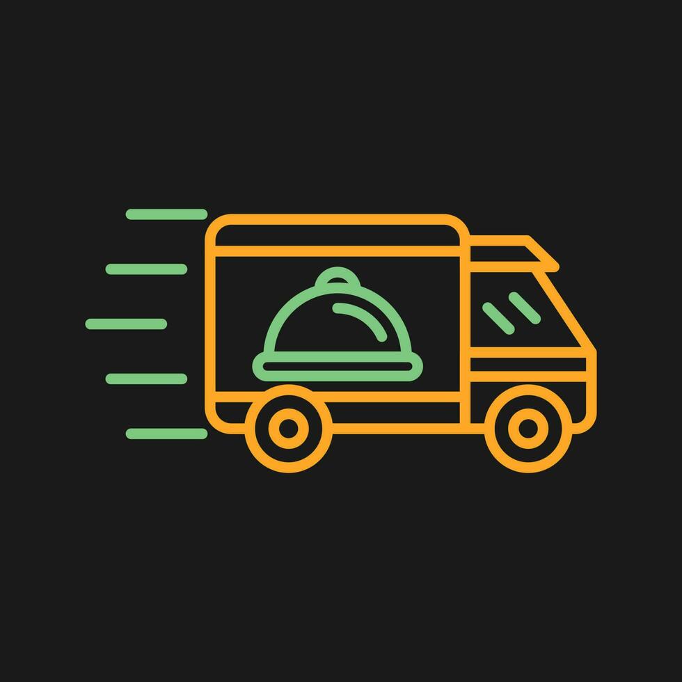 Food Delivery Vector Icon