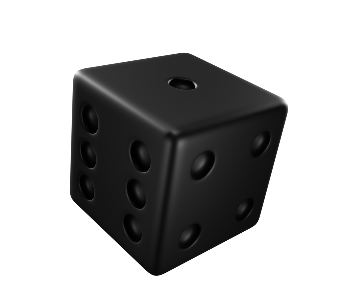 3d dado cubo png