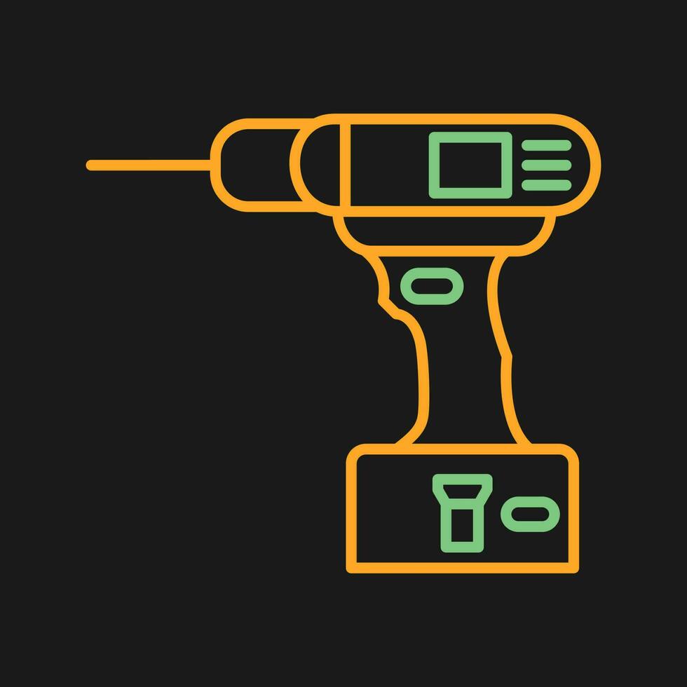 Drilling Machine Vector Icon