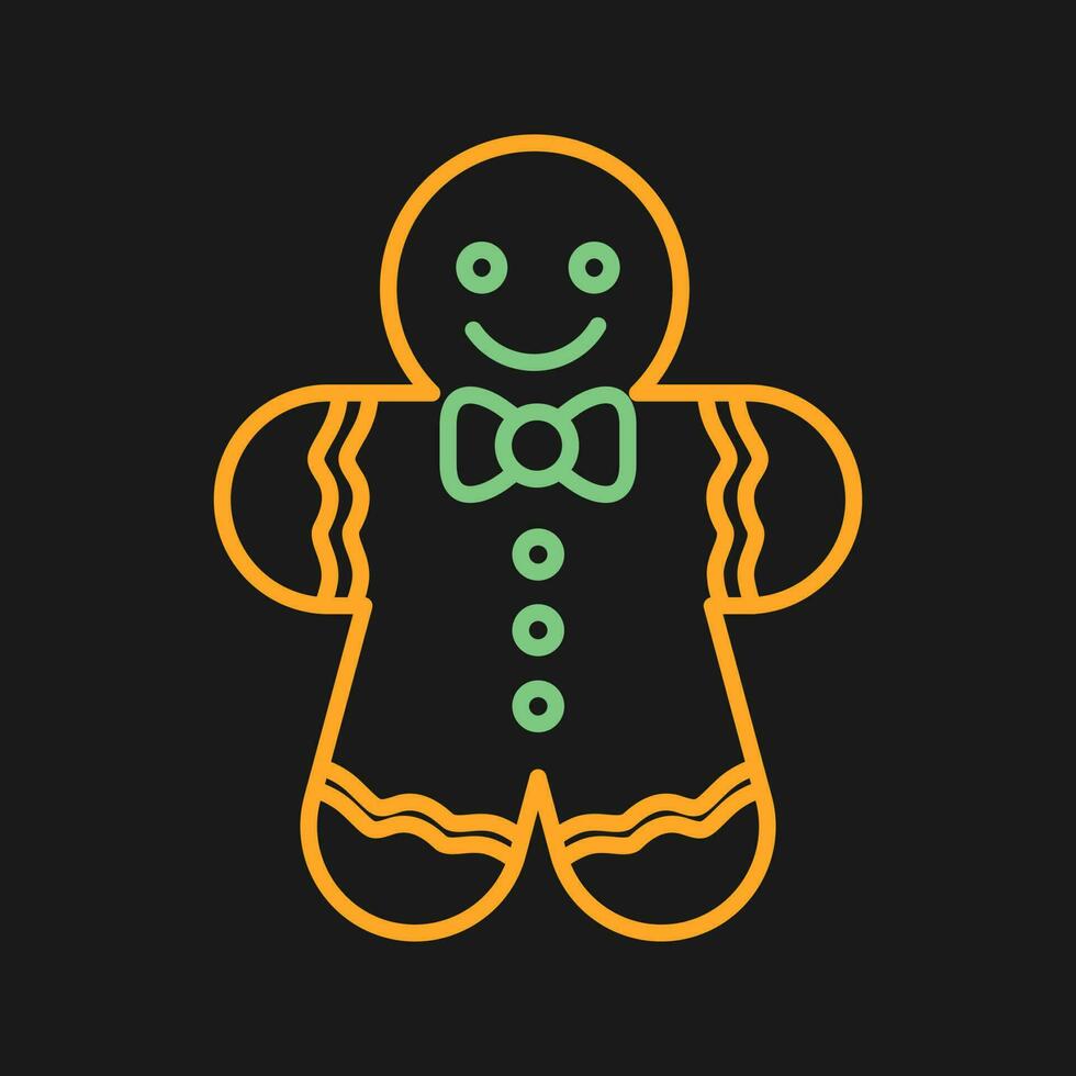 Gingerbread Vector Icon