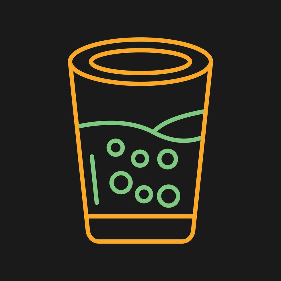 Glass Of Water Vector Icon