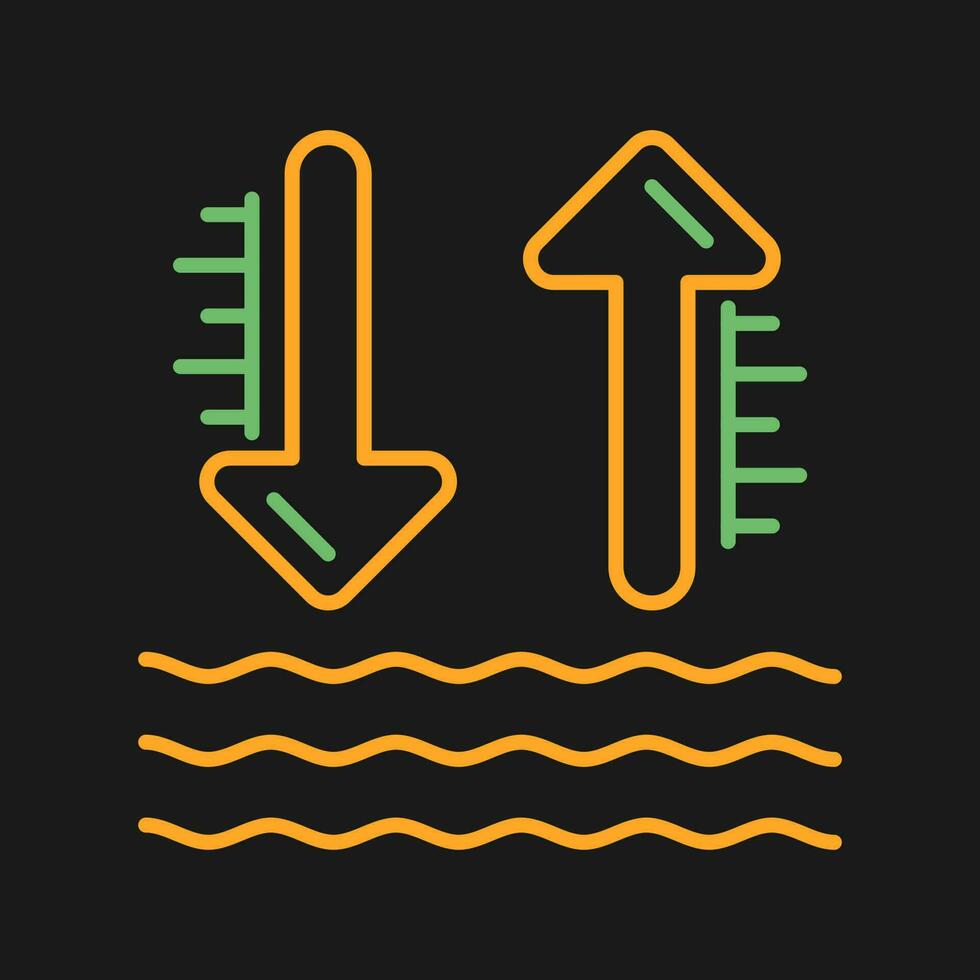 High Tide Vector Icon