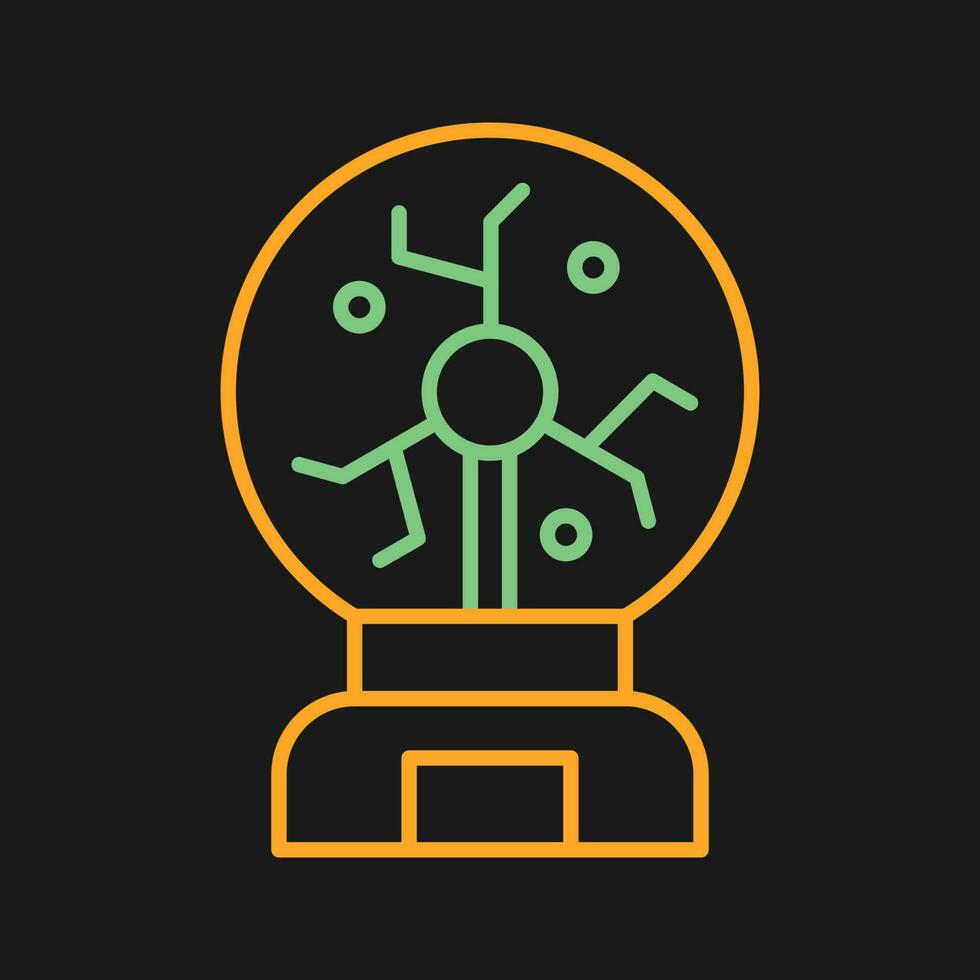 Plasma Ball Vector Icon