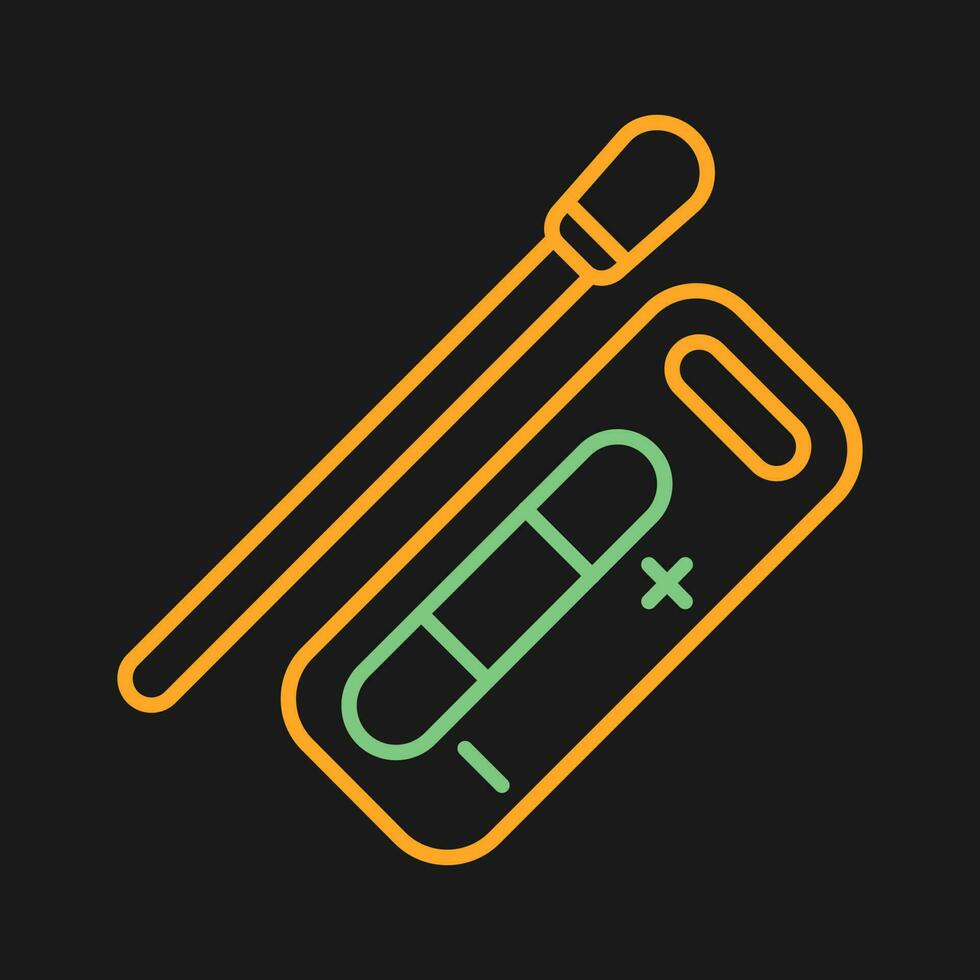 Rapid Test Vector Icon