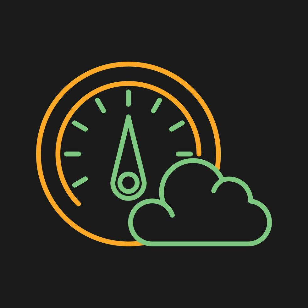 Barometer Vector Icon