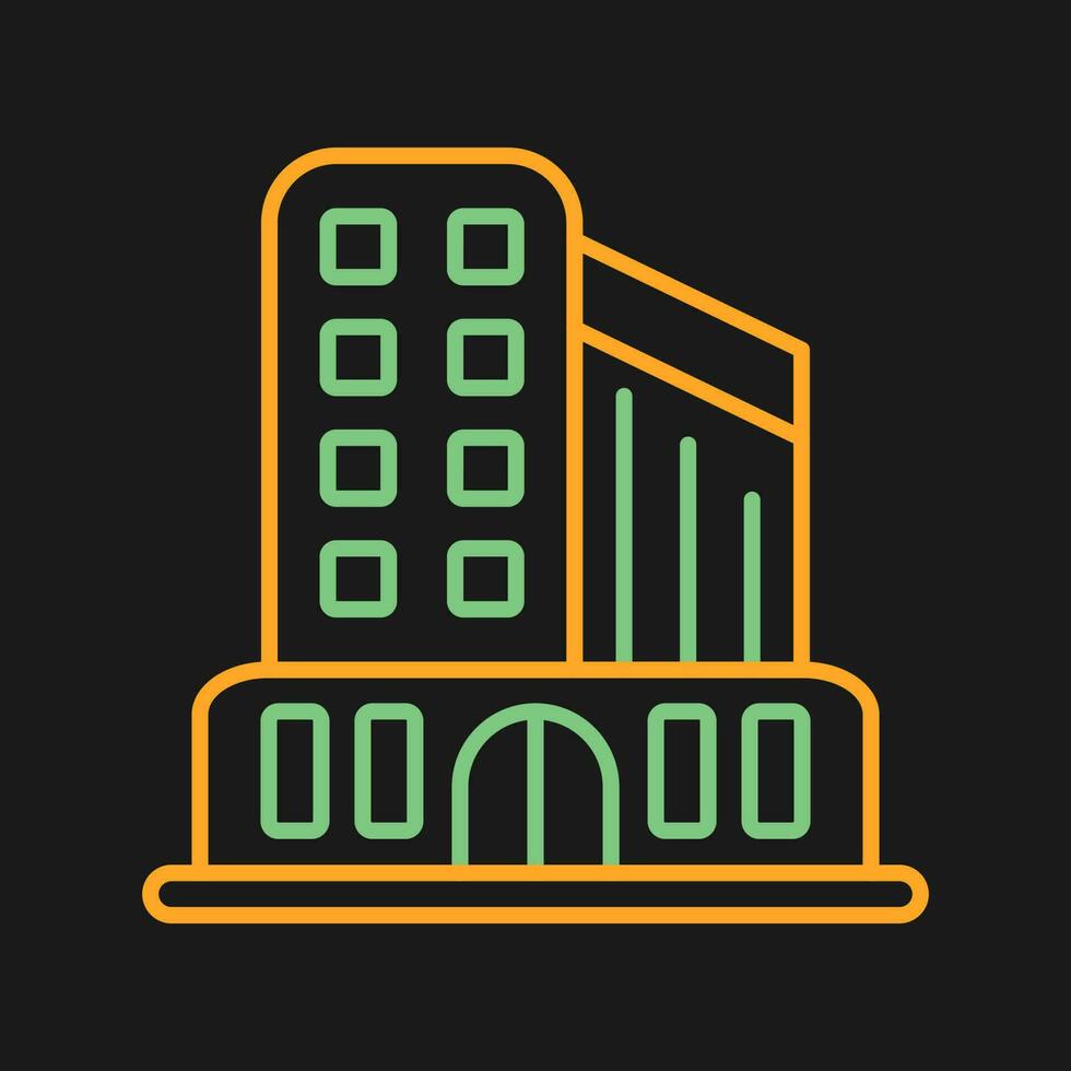 icono de vector de edificio