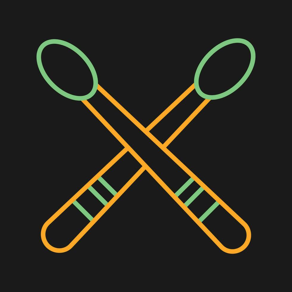 Drumsticks Vector Icon