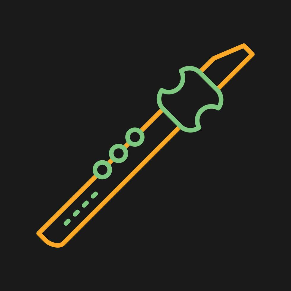 Flute Vector Icon