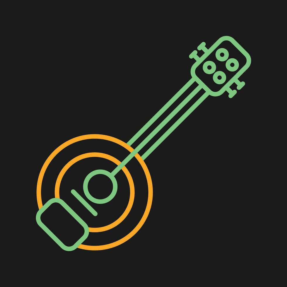 Mandolin Vector Icon