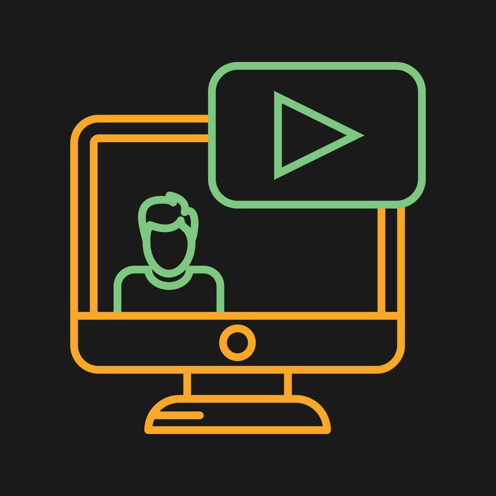 Webinar Vector Icon