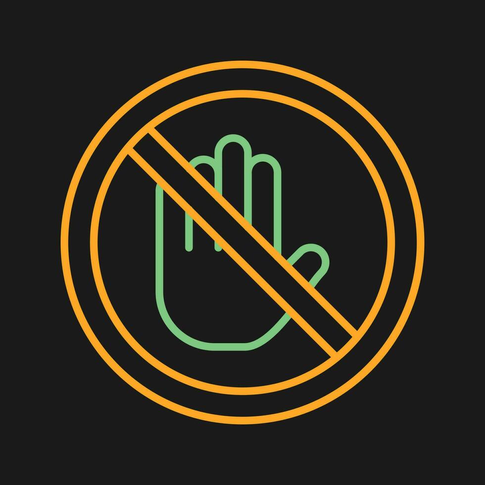 Stop Vector Icon