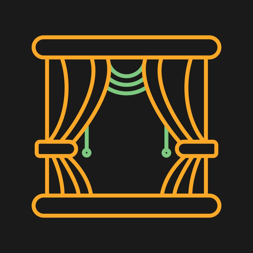 Stage Vector Icon