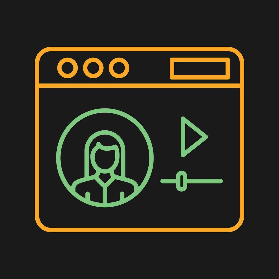 Video Tutorial Vector Icon