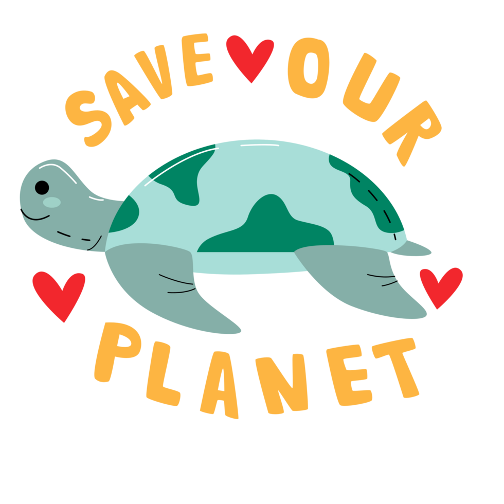 Save Your Planet - Vegan Vibes Only png