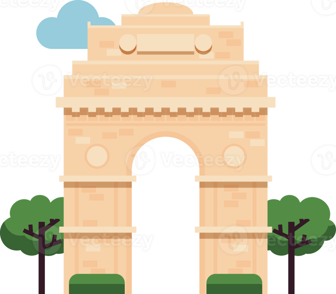 India Gate clipart png