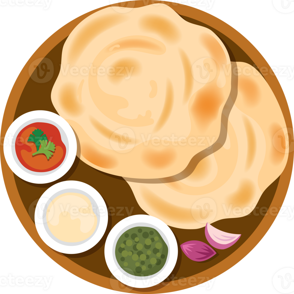 India food Naan 24031473 PNG