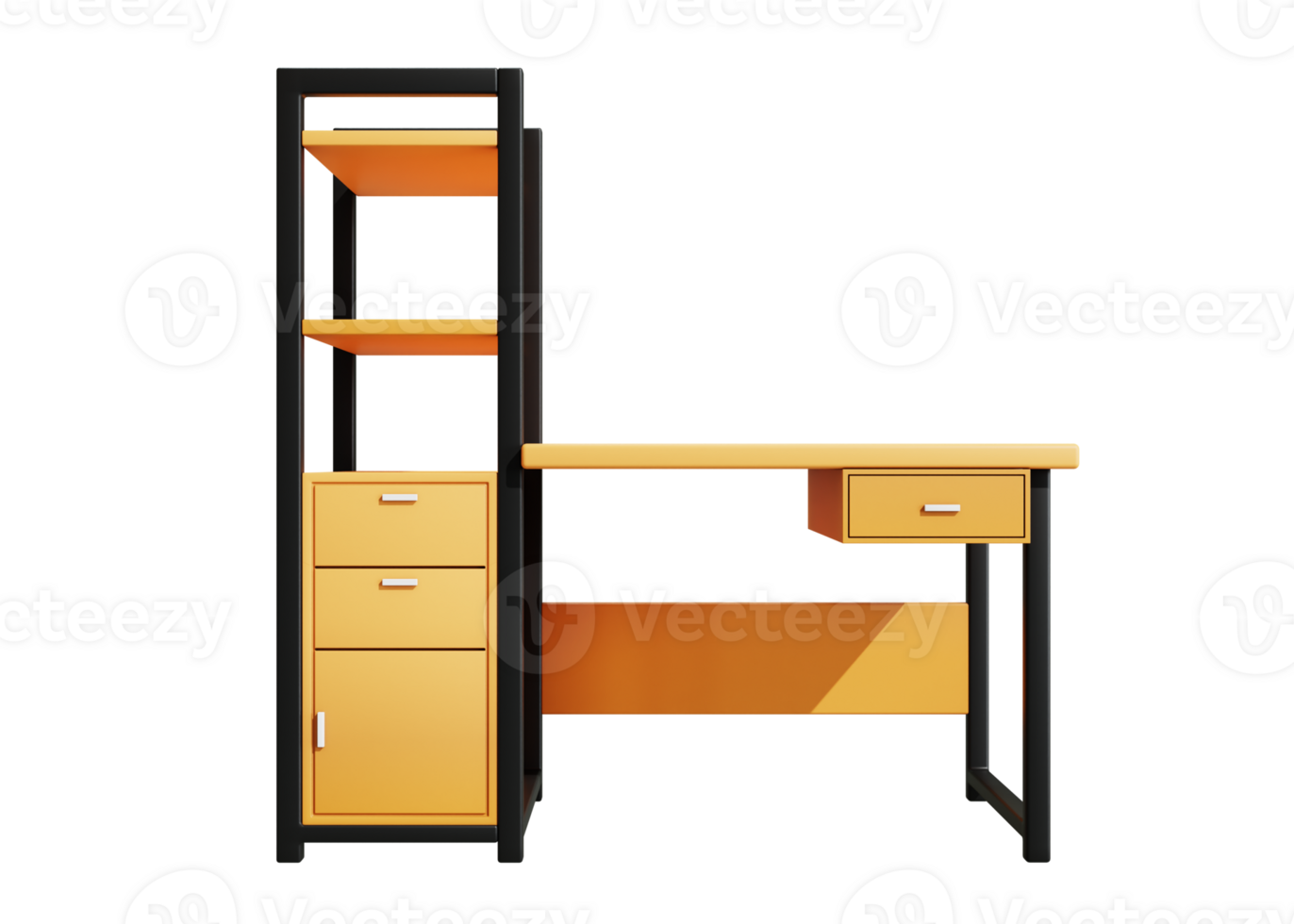 3d office desk icon png