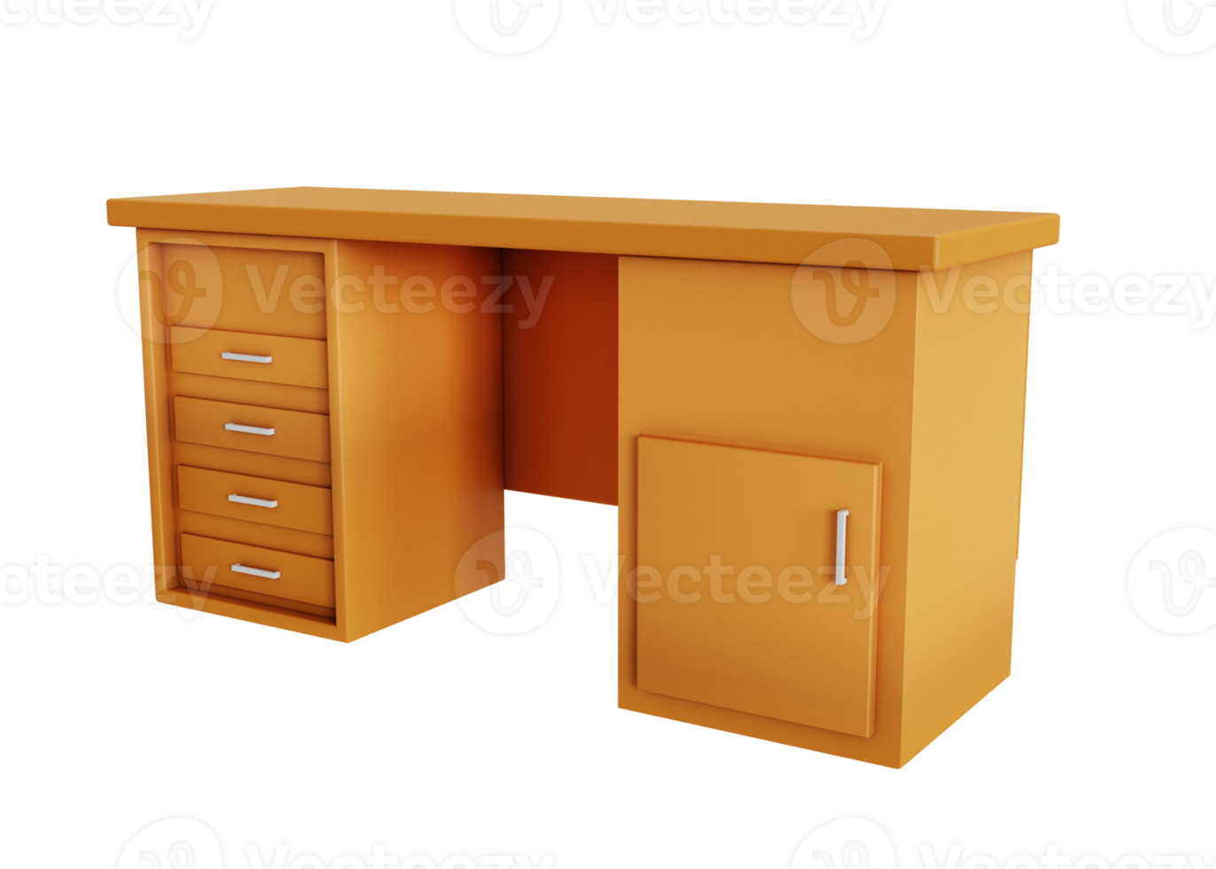 3d office desk icon png
