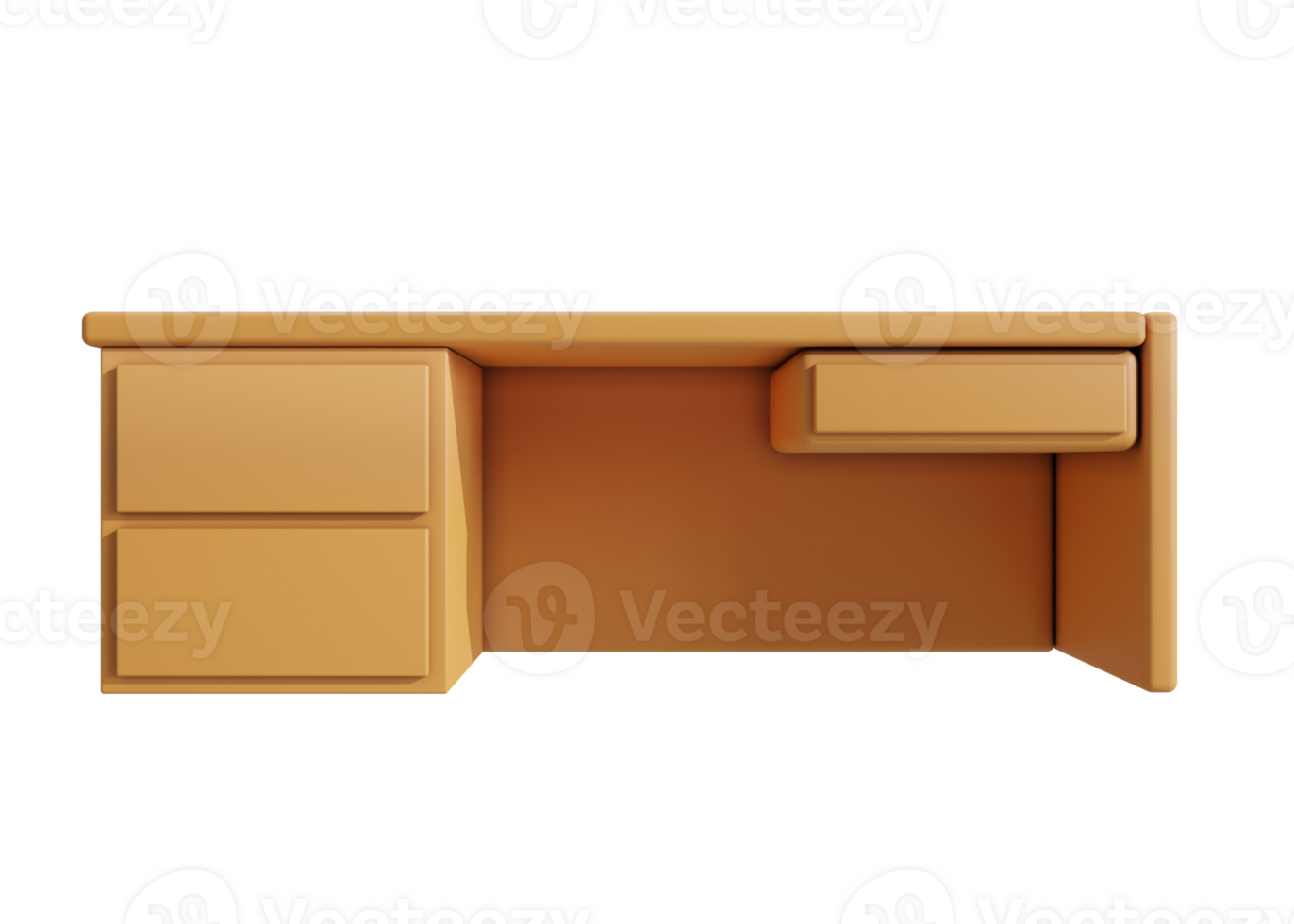 3d office desk icon png