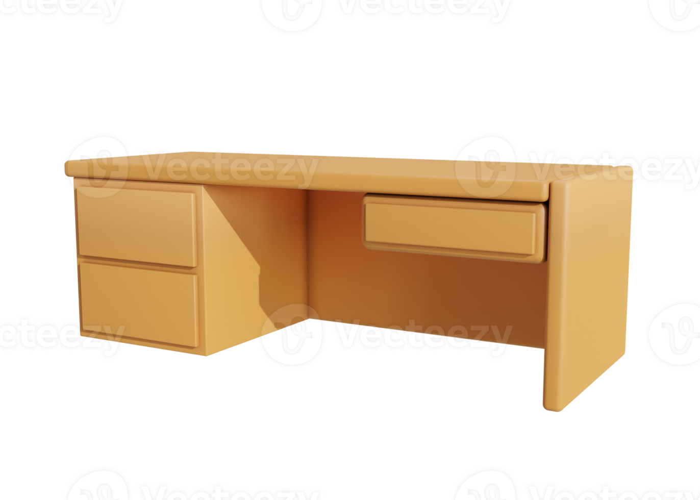 3d office desk icon png