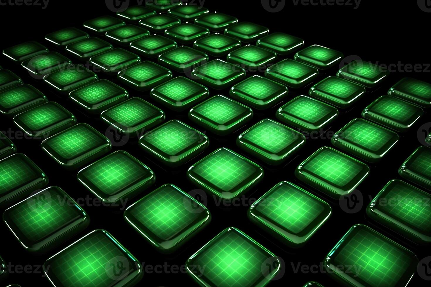 3D Green Cube or Block Texture Abstract Background Created by . photo