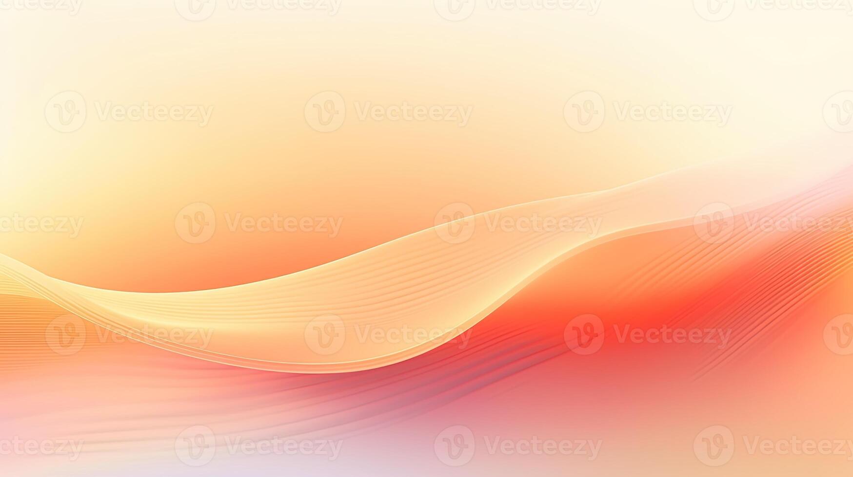 Abstract Gradient Soft or Pastel Colors Background with Flowing Waves, . photo