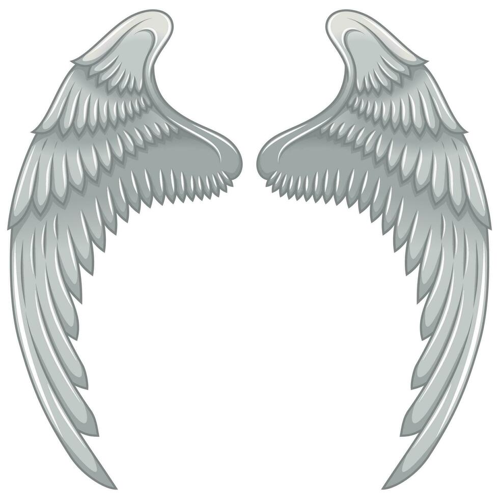 ángel alas vector diseño