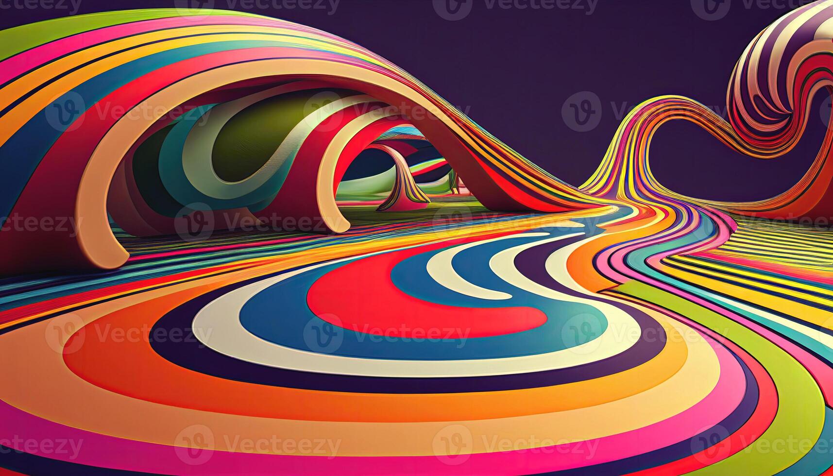 Psychedelic multicolor background. photo